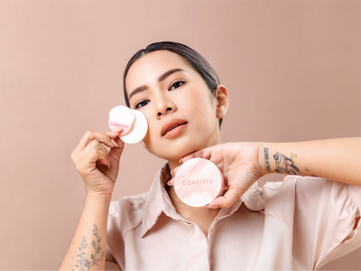 Beauty Journal Review: CONFITTY Silky Skin Two Way Cake, Performanya Bikin Wajah Tampak Flawless!